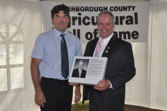 Steve Ross, Norwood Ag Society , Joe Crowley