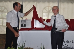 Unveiling Kevin Leahy, 2016 Peterborough Agricultural Wall of Fame Inductee