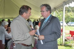 Jim Glenn and Jeff Leal MPP