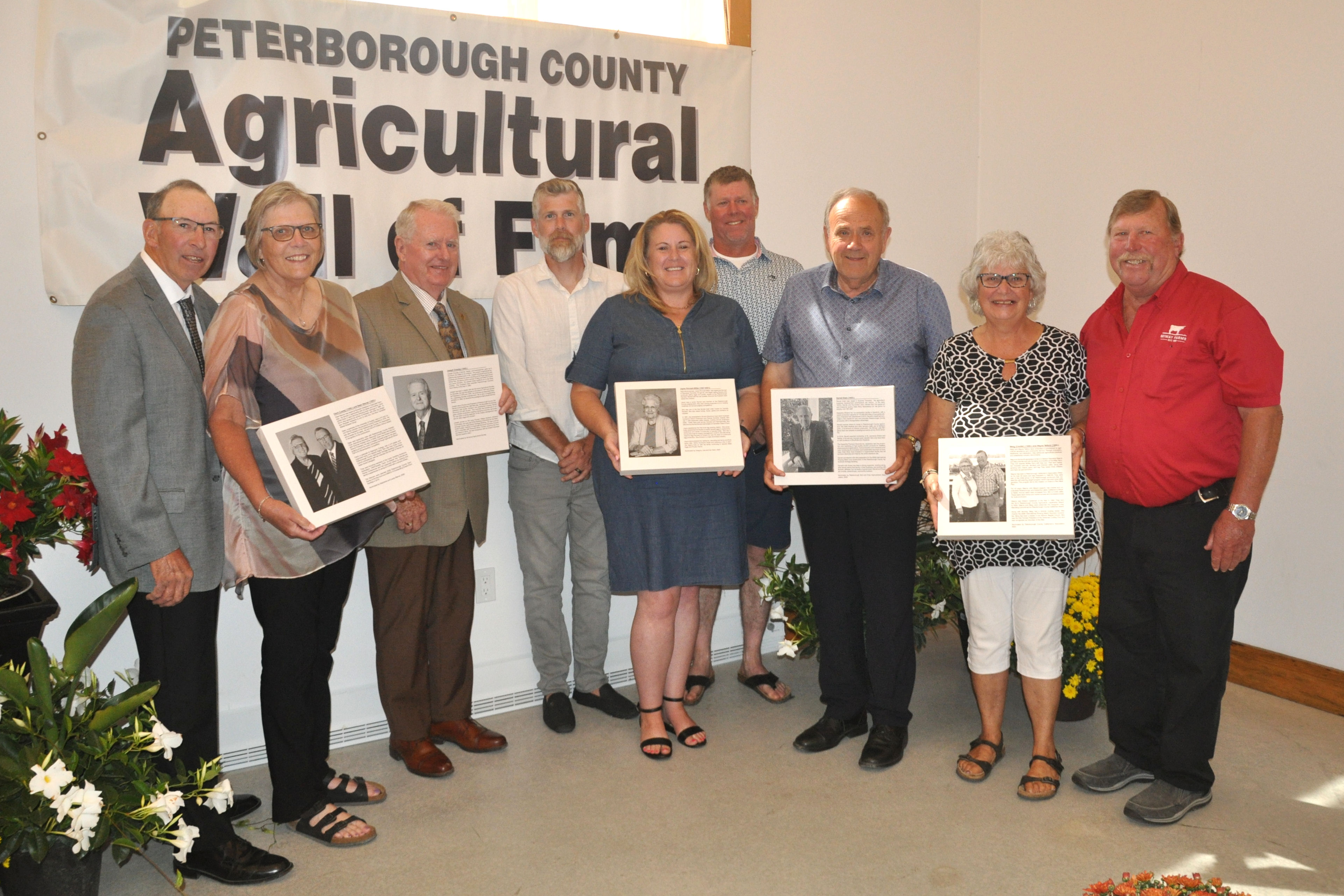 2024 Peterborough County Wall of Fame Inductees or Family Representatives