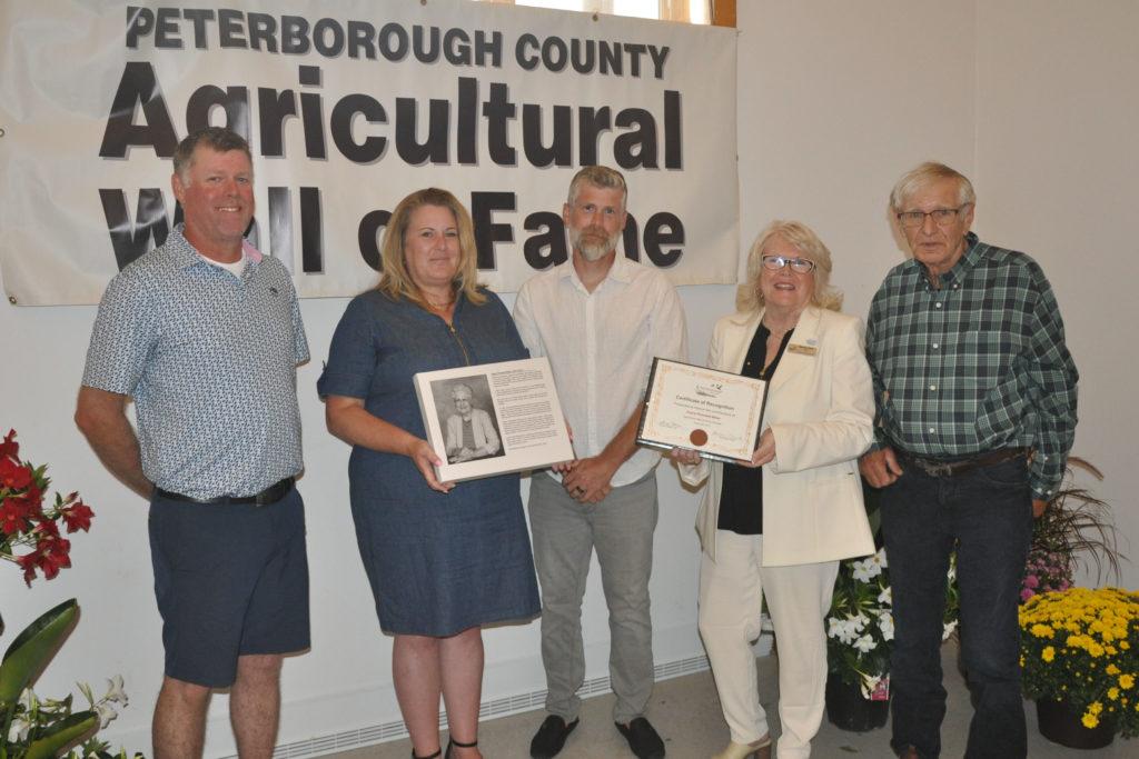 Joyce Pickett-Millar 2024 Peterborough County Ag Wall of Fame